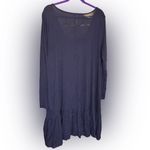 Zenana Outfitters  Dark Blue Long Sleeve Dress Photo 2