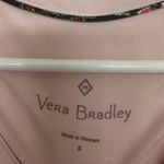 Vera Bradley Scrub Top Pink V-Neck Utility Pockets Size S Photo 1