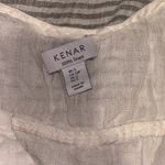 Kenar ‎ women’s small linen button down blouse Photo 4