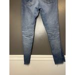 AG Adriano Goldschmied Jeans Womens 27R Blue Prima Ankle Raw Hem Skinny Photo 5