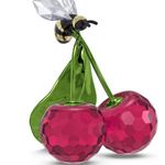 Swavorski Swarovski Idyllia Bee and Cherry Crystal Photo 0