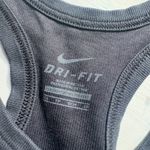 Nike  Dri-Fit Carolina Racerback Tank Top Black Blue Logo Size XS Photo 5