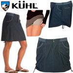 Kuhl  Durango Athletic Cargo Skort Skirt Gray Size 8 Hiking Outdoor Travel Photo 1