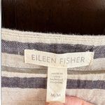 Eileen Fisher EUC Linen / Organic
Cotton Doubleweave Stripe Shift Dress Medium Photo 4
