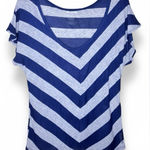 Billabong  Vintage 90’s Women’s Chevron Striped Casual Short Sleeve Tee Photo 0