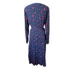 SugarHill Brighton Glenda Midi Dress in Navy, Heart Print Size 14 Blue Photo 3