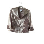 Joseph Ribkoff Women's Gold Shimmer Blazer Size 8 Photo 1
