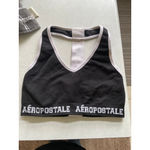 Aeropostale Women's  Black & White Sports Bra M Photo 1