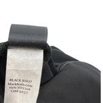 Black Halo  Kasia Peplum Cropped Jumpsuit Sleeveless Ruffle Black Size 12‎ Photo 14