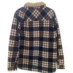 Soho Threads XXLshackle coat plaid blue and pink fleece inside flannel Size XXL Photo 2