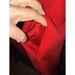 Vintage Karen Petites Red Wool Coat Made In USA Measurements In Pictures Size undefined Photo 2