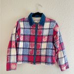 Petite Sophisticate Vintage 90s Streetwear Womens Large Farmhouse Quilted Full Zip Bomber Jacket Photo 0