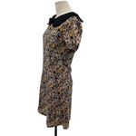 Roolee Floral Print Oversized Collar Neckline Short Sleeve Dress Size Small Photo 4