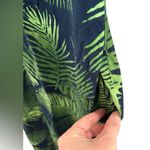 Sugarhill Brighton Lumi Batik Sundress Navy Palm Fronds Viscose Sz 8 Resortwear Green Photo 3