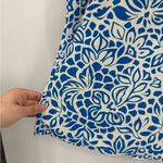 Relativity  Women’s Swim Summer Tankani Blue Pattern Bathing Suit Top Size 16 Photo 4