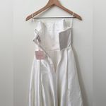 NWT SAU Lee X Revolve Heidi Strapless Gown White Bridal Long Dress Size 00 Photo 6