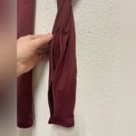 Free People  Movement Infinity High-Rise 3/4 Leggings Maroon/Red Size XS Photo 3