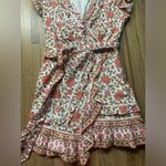 Veronica Beard  mikhail floral mini wrap dress 8 Photo 2