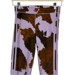 Ivy Park Adidas  High Waist Cow Print Leggings Size Medium Photo 3