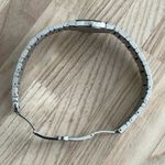 Movado Museum Sapphire Ladies Watch Stainless Bracelet Black Round Dial Photo 5