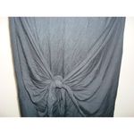 New Womens NWT PrAna L Black Dress Foundation Tie Soft Cap Sleeves Tencel Modal Size L Photo 5