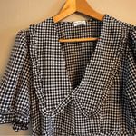 Miss Selfridge  Black and White Gingham‎ Mini Dress Photo 1