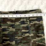 Free People Green Camo Print Modern Femme High Rise Fitted Boho Mini Skirt 0 Photo 7