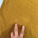 Madewell Whisper Cotton Tee Women’s XXS Brown Mustard Short Sleeve Basic Photo 3