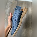 VTG Beacon Euro Flex Huaraches Sandals Leather Blue Mary Jane Size 6 6.5 Photo 14