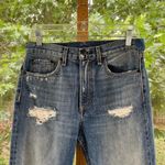 Rag and Bone Women's High Waisted Straight Leg Distressed Jeans Size 27 Photo 2
