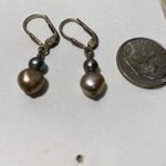 Freshwater pearl dangle earrings Photo 3