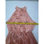 Lush Clothing LUSH Carrie floral halter neck mini dress with a tie waist and ruffled hem Large Photo 3