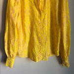 L'Agence  Jayleen Blouse In Lemon Tonic Multi Python Snake Large Photo 6