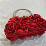 Un brand evening purse S Red Photo 13