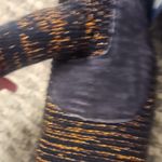 Isotoner  Women's Smartouch Peacoat Navy Blue Metallic Gold Mittens Photo 2