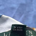 Ralph Lauren Lauren Women’s Sz M Nautical Sailing Flag Anchor Button Up Blouse Photo 12