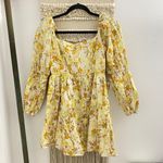 Hello Molly Yellow Floral Print Dress Photo 2