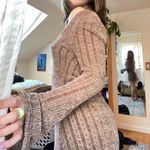 Princess Polly  Brown Knit Dress Leah Mini Photo 1