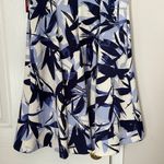 Vince Camuto Brand New Floral Printed Fit-&-Flare Dress for Woman SIze 10 White Photo 6