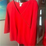 Christopher & Banks Vintage Christopher‎ & Banks Surplice Top Photo 2