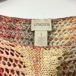 Chico's Chico’s Multicolor Space-Dye Marlene Open Knit Sweater Photo 4