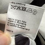 Akris Punto  Floral Print Cotton Tunic‎ Top Blouse Black White US 12 READ Photo 10