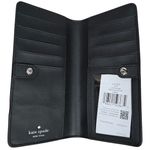 Kate Spade Madison Colorblock Large Slim Bifold Wallet Platinum Grey Multi NWT Photo 3