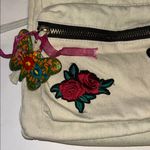 Atmosphere  BRAND OFF WHITE DENIM BACKPACK WITH BUTTERFLY PATCH DESIGN  
PRELOVED Photo 1