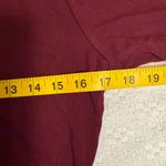 Gilli Deep Burgundy Midi Dress Red Size L Photo 2