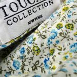 Toucan Collection Vintage Y2k Blue Chambray Denim Newsboy Cap Hat Photo 5