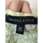 Kendall + Kylie Boho Chic green and white floral crop top in women’s Size M Photo 2