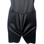 Maidenform NWOT  Black Shapewear Open Bust Body Shaper Anti-Static Sexy L Photo 6