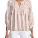 Velvet Tees Velvet Evie Boho Lace Peasant Top Photo 0