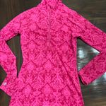 Athleta Shirt 1/4 Zip XXS vibrant Pink Like New! Photo 0
